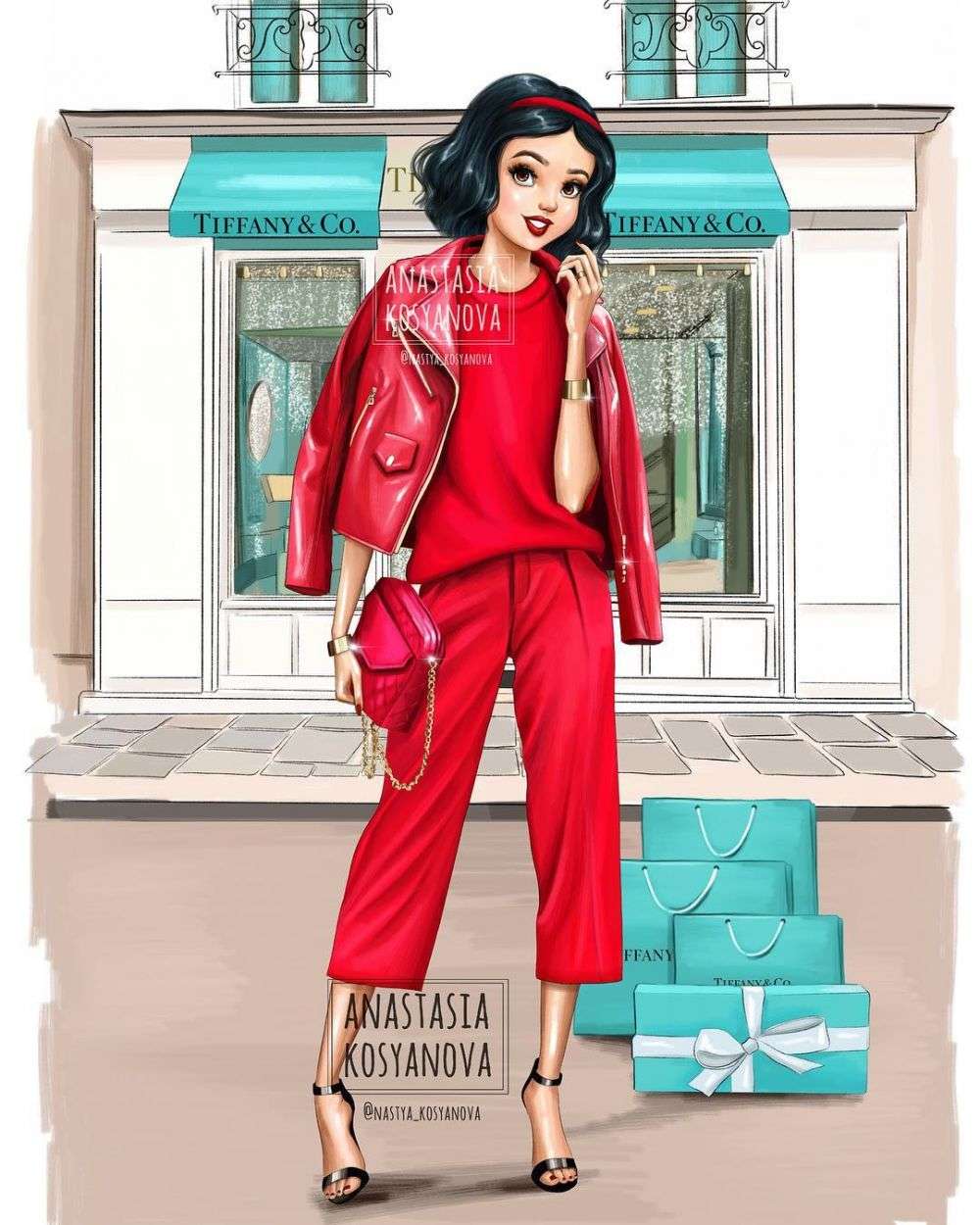 Keren Ketika Putri Disney Hidup Modern Dengan Fashion Berkelas