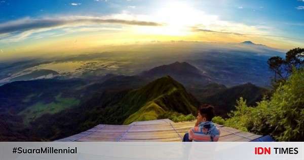 Potret Keindahan Gunung Telomoyo Bikin Fotomu Intagramable Banget