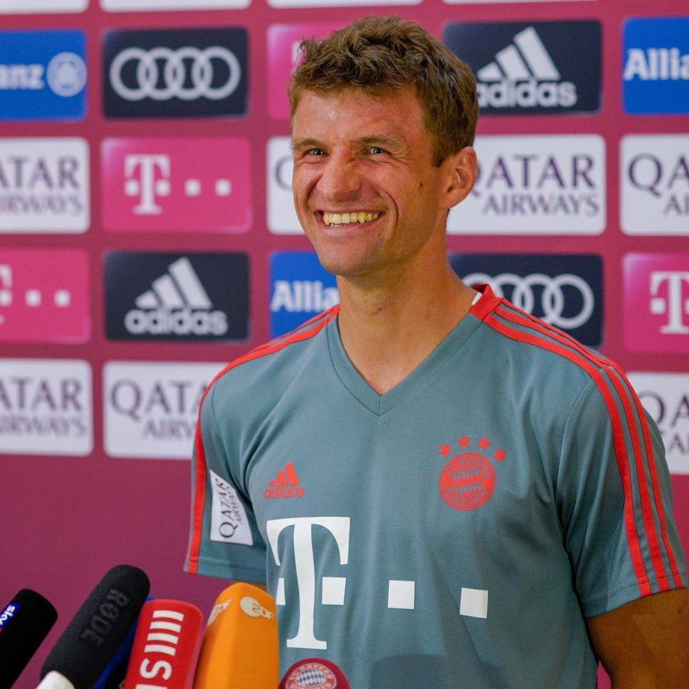 Potret Thomas Muller Pemain Bayern Munchen Yang Murah Senyum