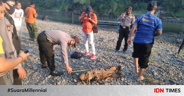 Cari Besi Tua Warga Blitar Temukan Bom Mortir Di Sungai Brantas