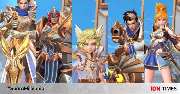 5 Skin Lightborn Terbaru Squad Paling Ditakuti Di Mobile Legends