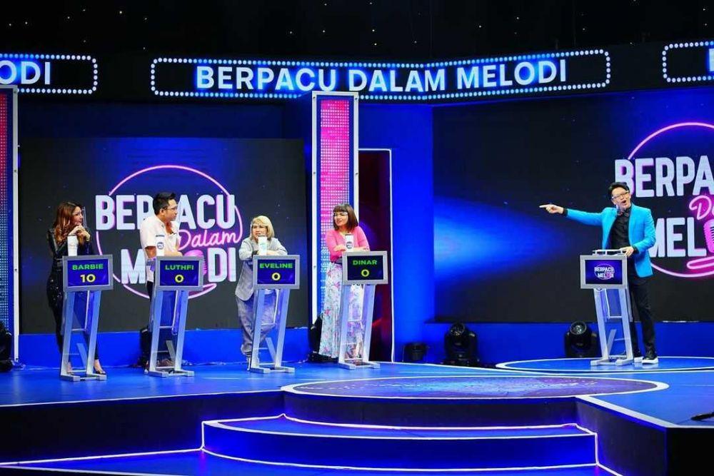 Momen Armand Maulana Bawakan Kuis Berpacu Dalam Melodi