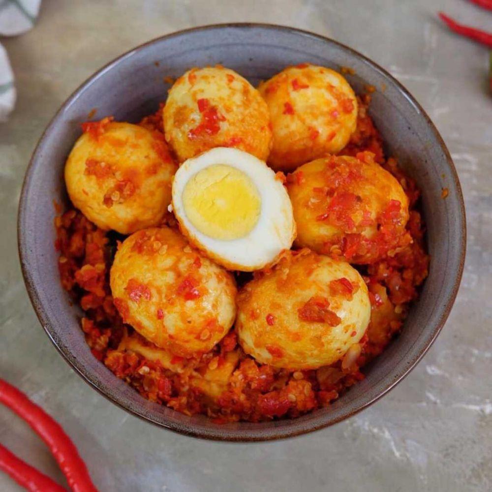 Resep Telur Balado Jawa Yang Praktis Dan Enak Banget