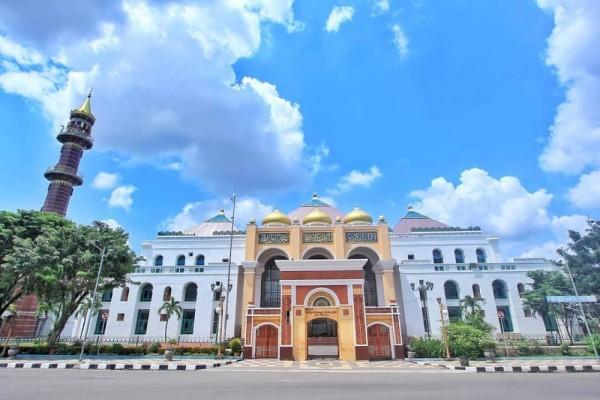 Masjid Agung Palembang Tak Gelar Syukuran Malam Tahun Baru