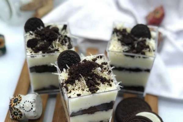 Resep Oreo Dessert Cup Praktis Dan Anti Gagal