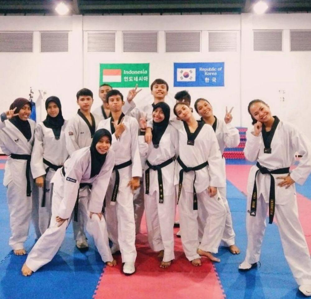 Mantan Atlet Timnas Potret Aghniny Haque Ketika Taekwondo