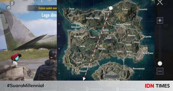 5 Rekomendasi Tempat Ramai Orang Di Map Erangel PUBG Mobile