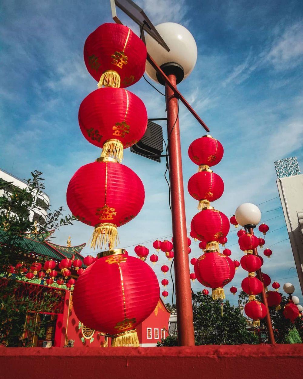 Potret Teng Yun Temple Kuil China Di Brunei Darussalam