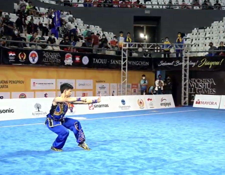 11 Potret Atlet Wushu Bali Di Hari Pertama Indonesia Wushu