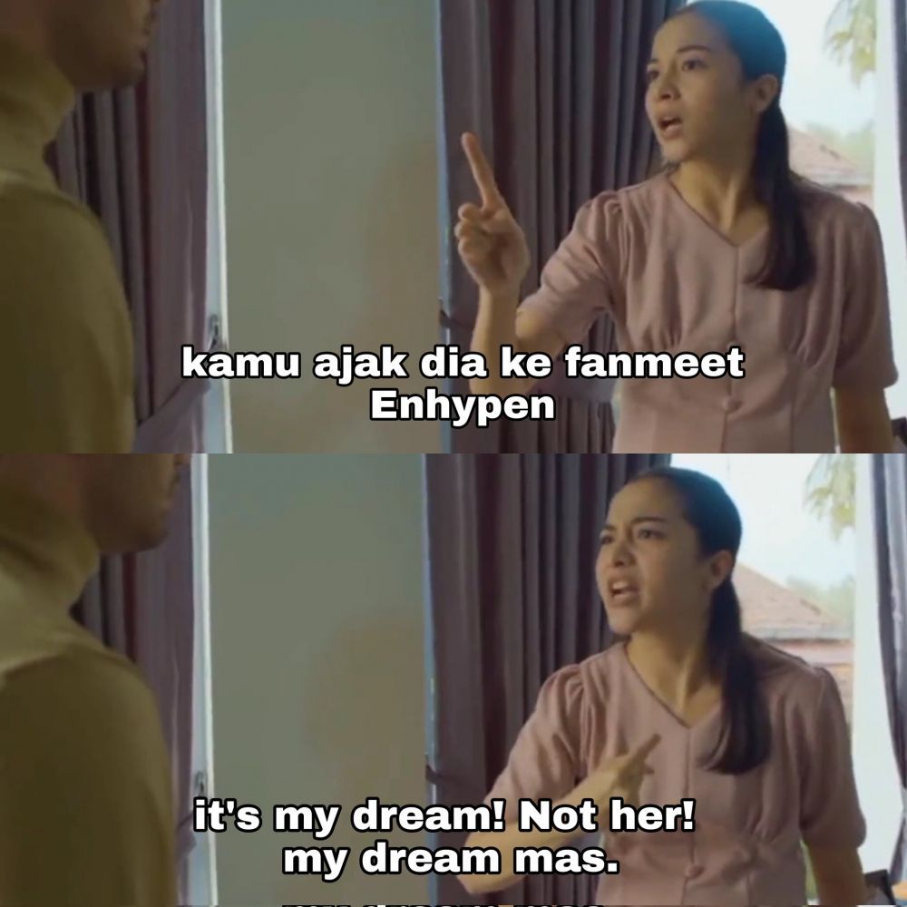 Meme Layangan Putus Edisi Kpop It S My Dream