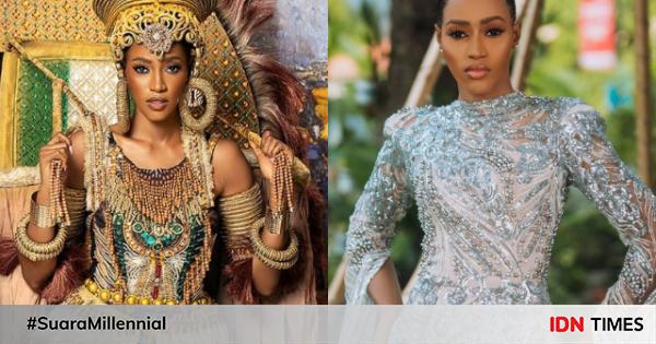 Potret Maristella Peraih Best National Costume Miss Universe