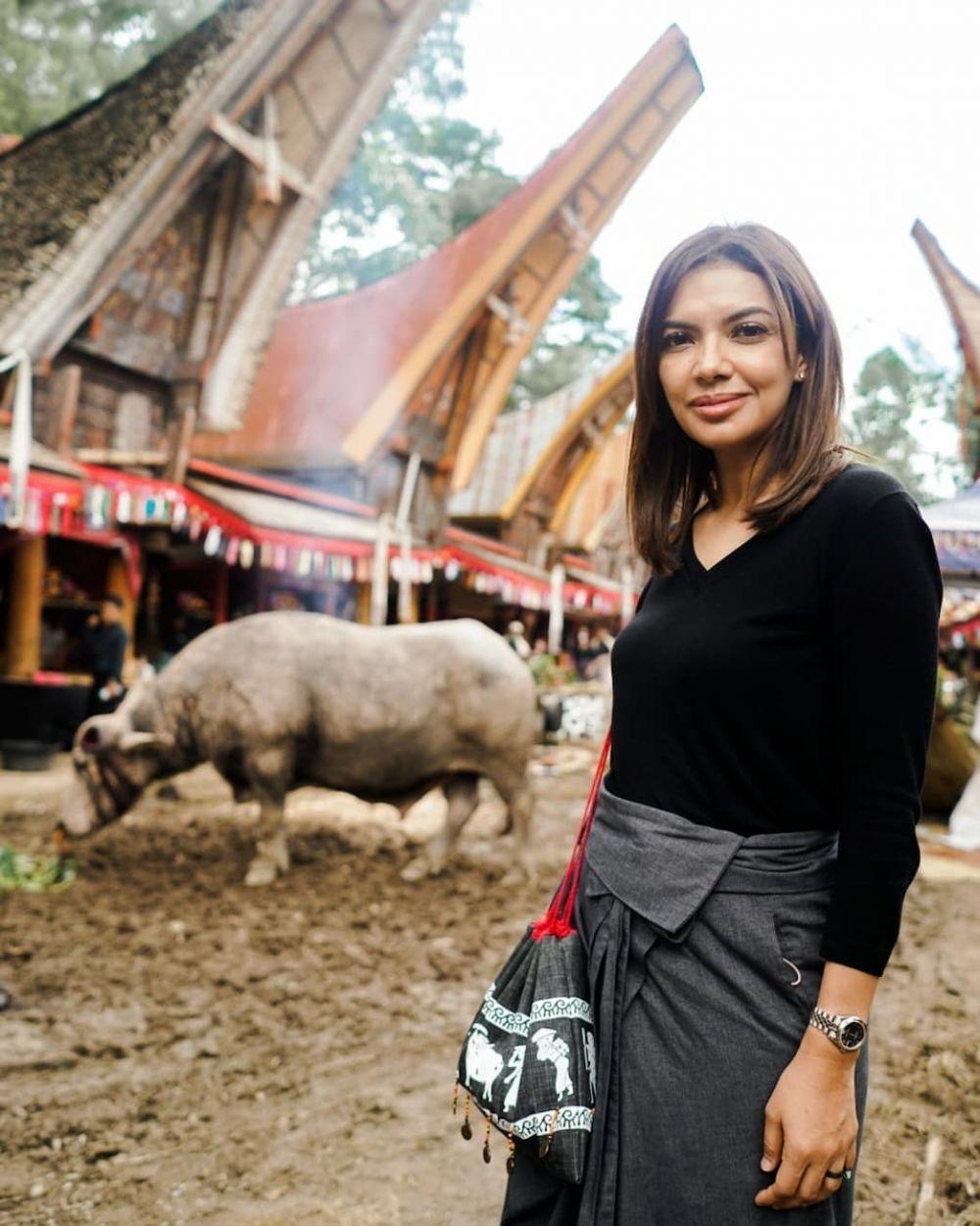 10 Potret Najwa Shihab Liburan Di Toraja Kental Akan Budaya