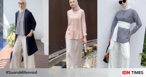 Inspirasi Outfit Kantor Ala Selebgram Nazlia Rahma