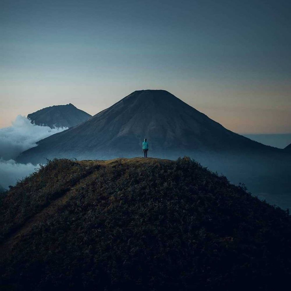 Potret Gunung Prau Di Wonosobo