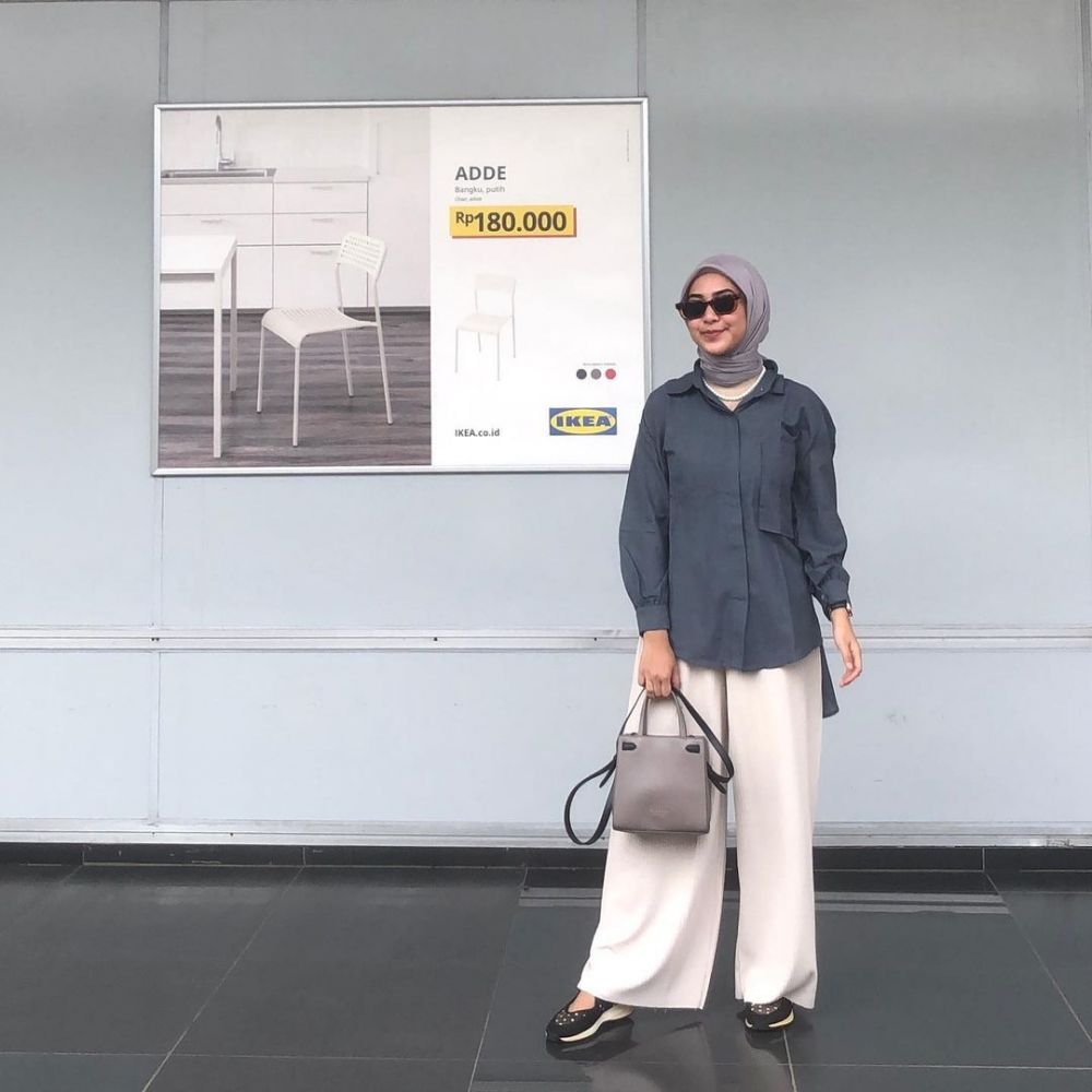 Inspirasi Ootd Padu Padan Kemeja Ala Dianty Annisa