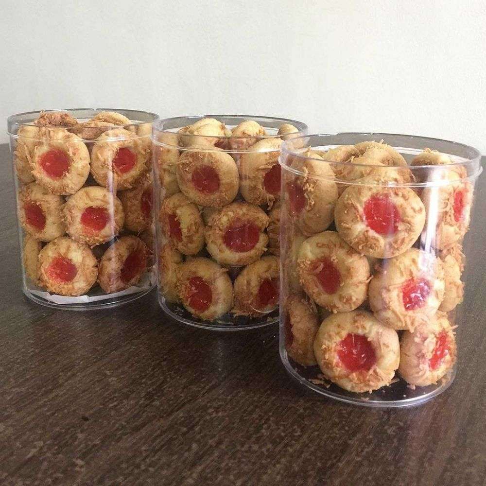 Resep Strawberry Thumbprint Cookies Kue Kering Favorit