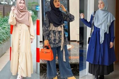 Inspirasi Outfit Hijab Ke Kantor Ala Nazlia Rahma