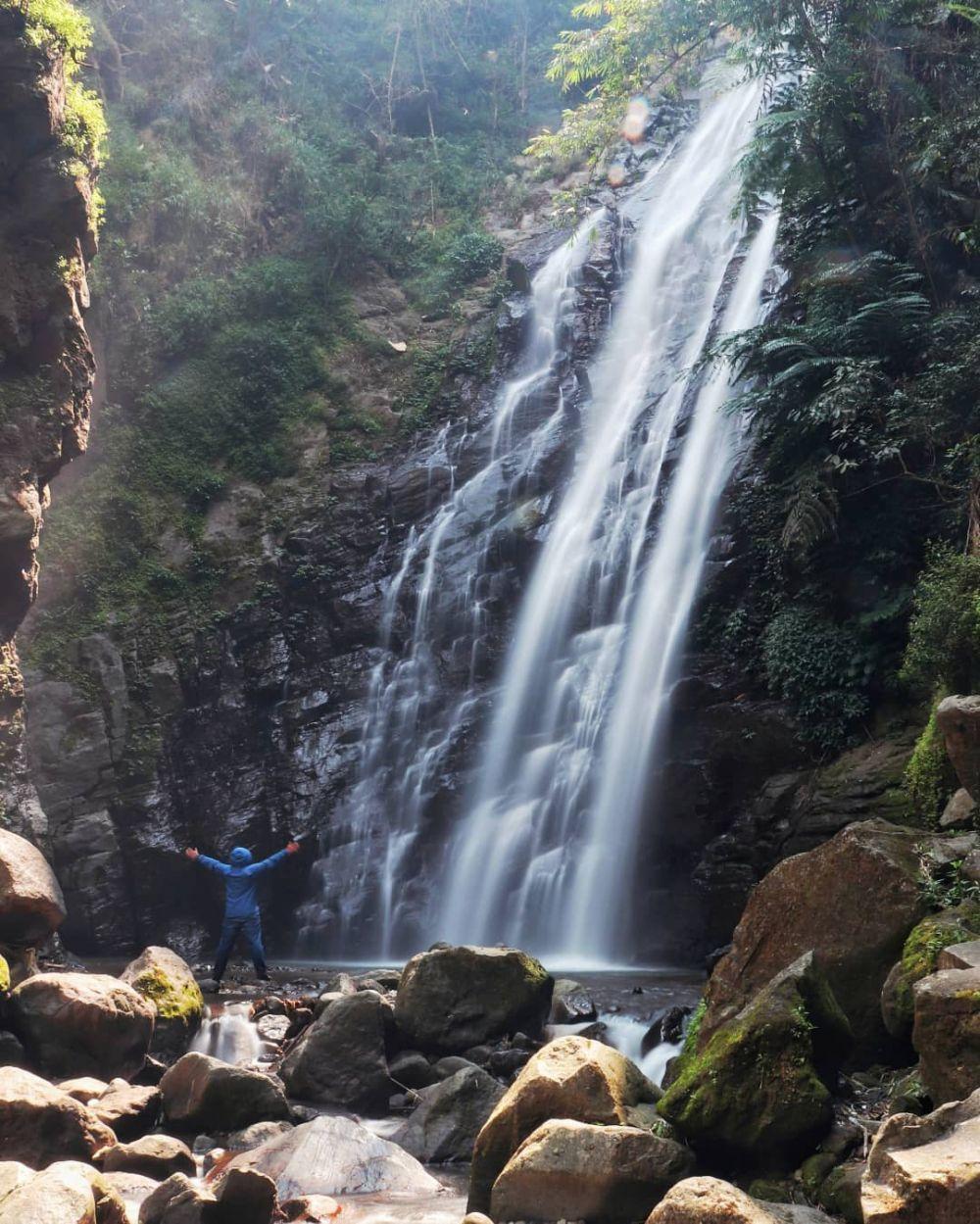 Potret Air Terjun Muara Jaya Wisata Alam Andalan Di Majalengka