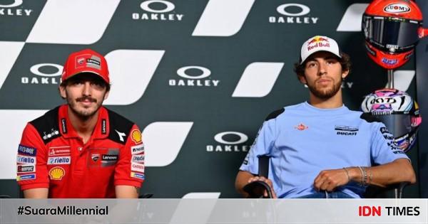 Bagnaia Dan Bastianini Jadi Tandem Italia Ketiga Ducati