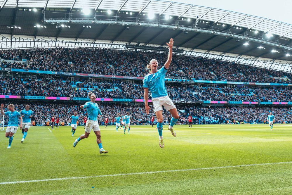 Rekor Manis Haaland Usai Cetak Hattrick Di Derbi Manchester