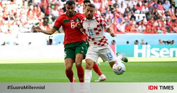 Susunan Pemain Kroasia Vs Maroko Di Piala Dunia