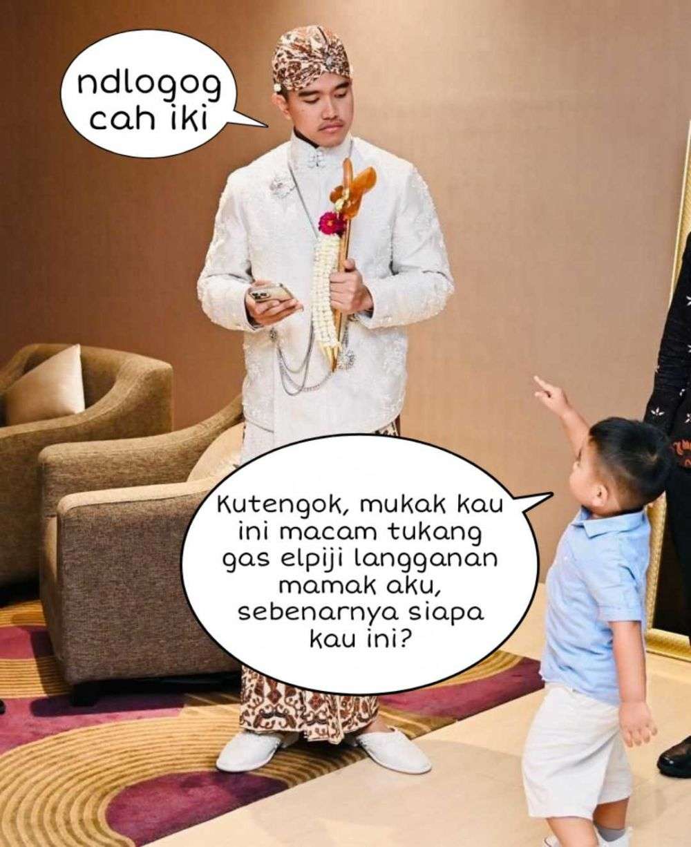 Meme Kocak Al Nahyan Pancing Emosi Kaesang