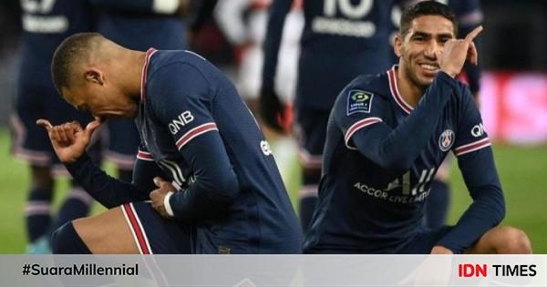 Bromance Mematikan Hakimi Dan Mbappe Saat Prancis Vs Maroko