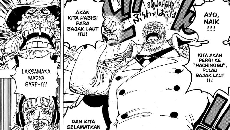 Penjelasan One Piece Garp Akan Menyerang Blackbeard