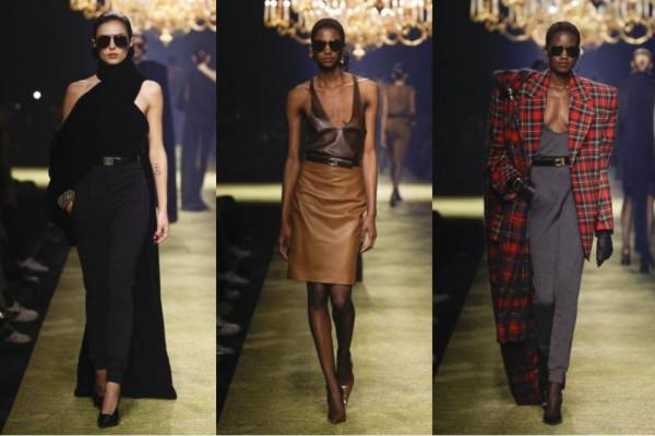 Look Saint Laurent Di Pfw Stylish