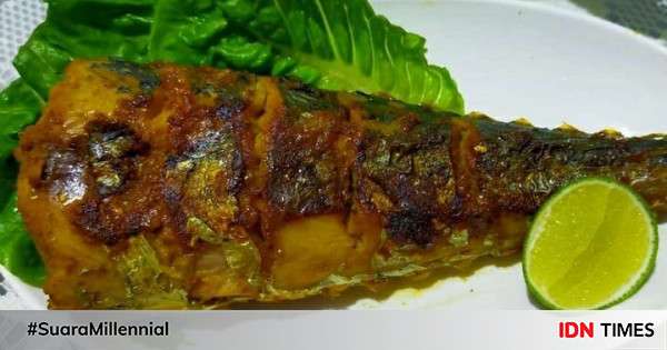 Resep Ikan Tenggiri Bakar Kecap Super Nagih