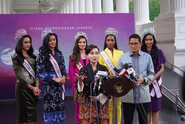 Potret Finalis Puteri Indonesia Ke Istana Negara