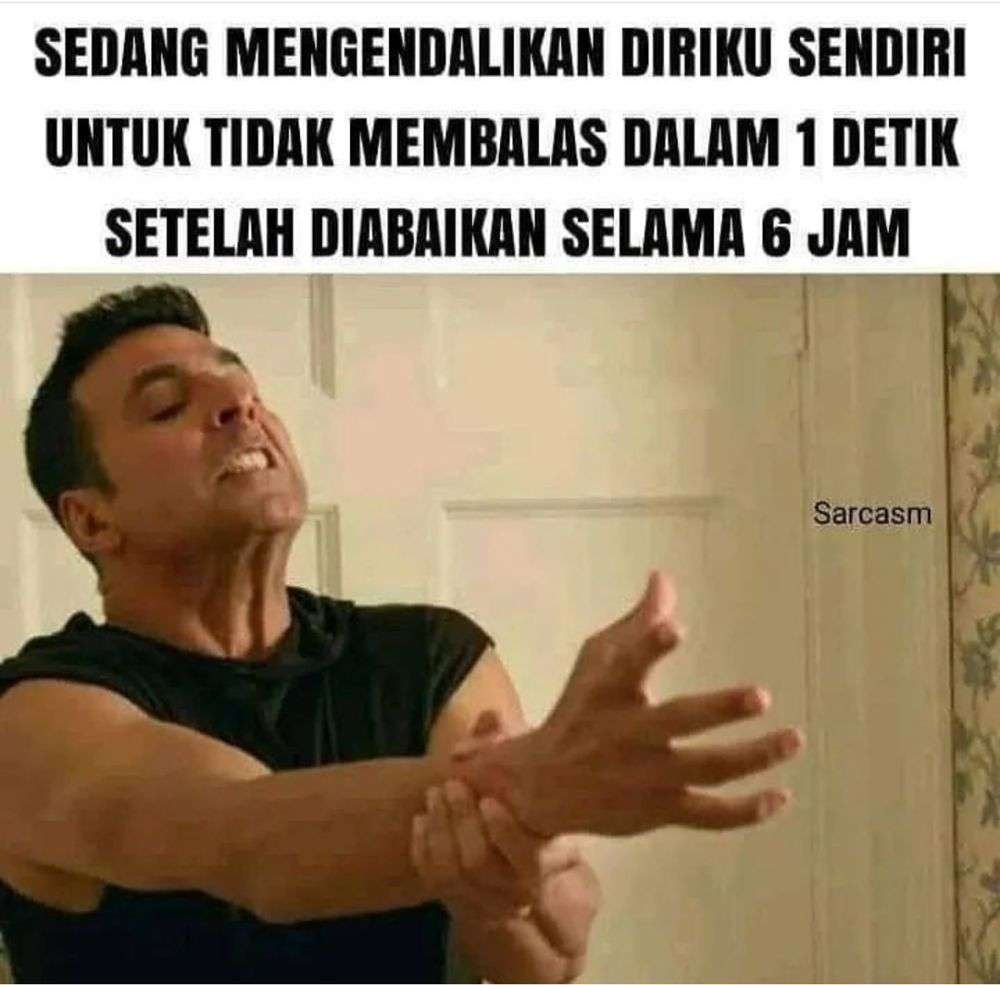 8 Meme Menahan Diri Dari Godaan Duniawi Harus Teguh