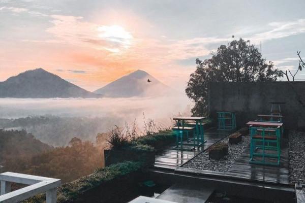 9 Kafe Di Kintamani Bali Dengan View Gunung Batur Sejuk