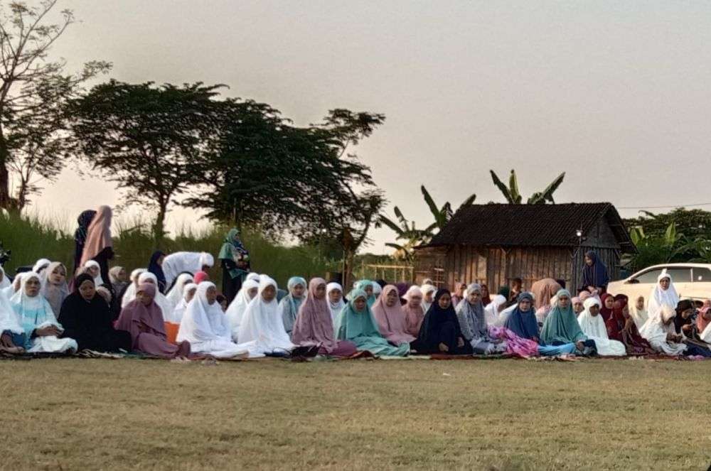 Salat Idul Adha Warga Muhammadiyah Lamongan Berjalan Khidmat