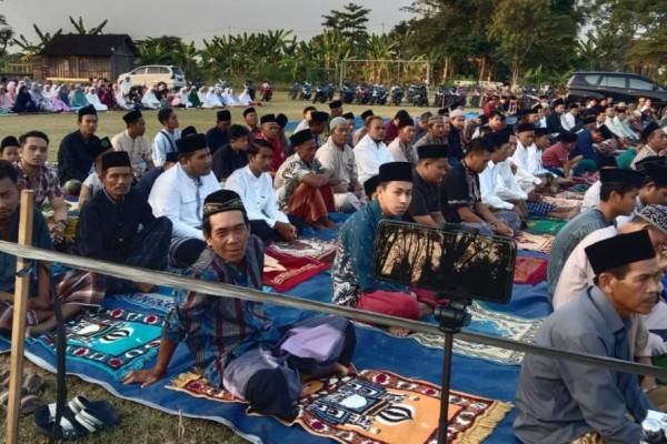 Salat Idul Adha Warga Muhammadiyah Lamongan Berjalan Khidmat