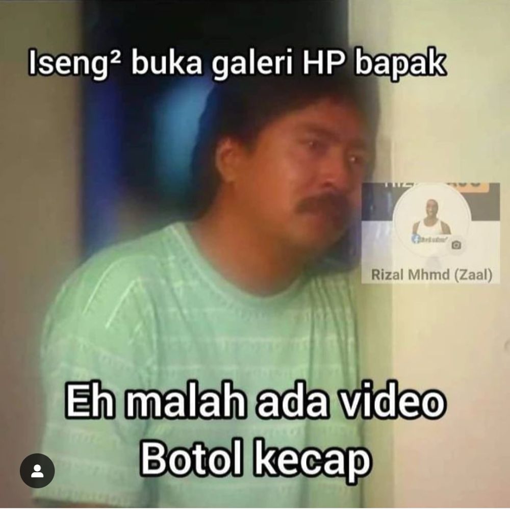 7 Meme Lucu Si Doel Lagi Sedih Bukan Galau Karena Gebetan