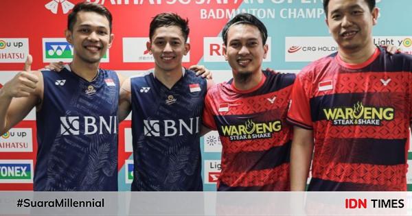 Unggulan Ganda Putra Gagal Ke Final Japan Open