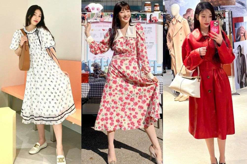 Inspirasi Midi Dress Ala Joy Red Velvet