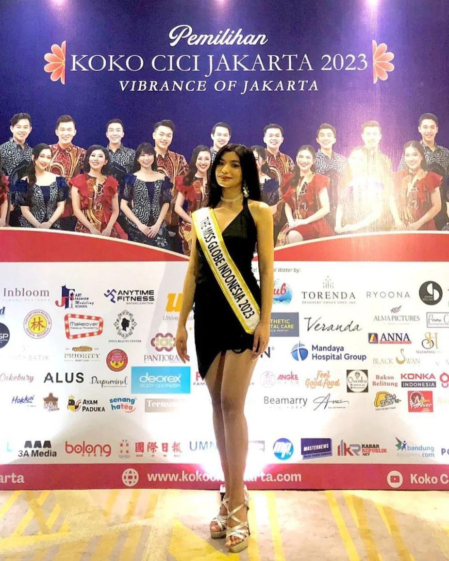 Potret Celia Ivanca Wakil Indonesia Di Ajang The Miss Globe