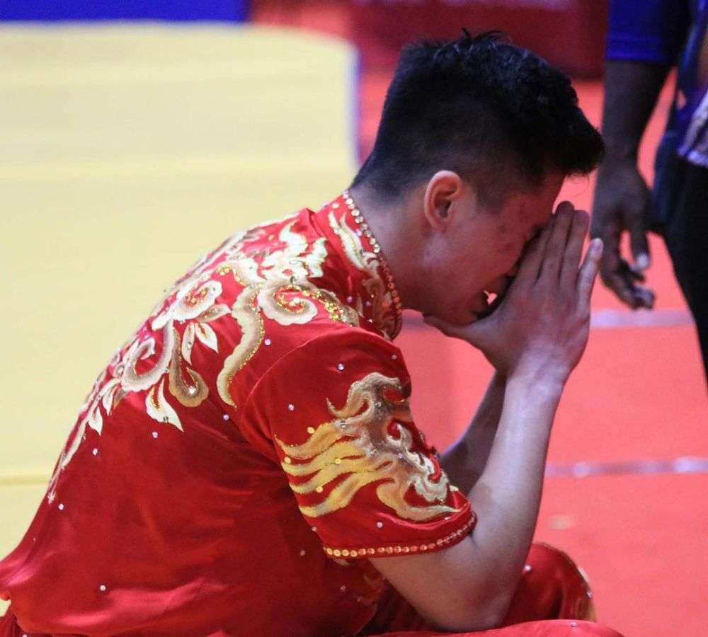 Edgar Xavier Marvelo Atlet Wushu Indonesia Berprestasi