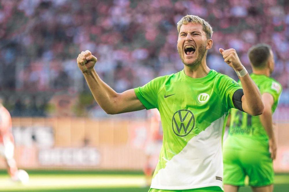 Jonas Wind Penyerang Tengah VfL Wolfsburg Asal Denmark