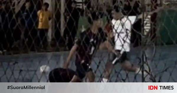 Viral Tim Futsal Kota Malang Tendang Lawan Yang Selebrasi