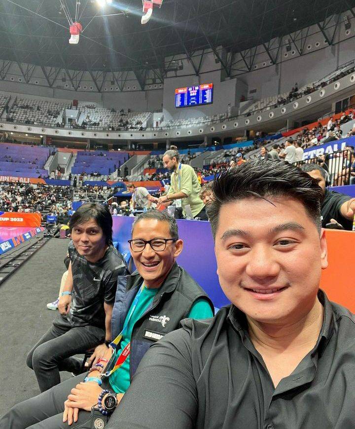 Keseruan Artis Indonesia Saat Nonton FIBA World Cup 2023