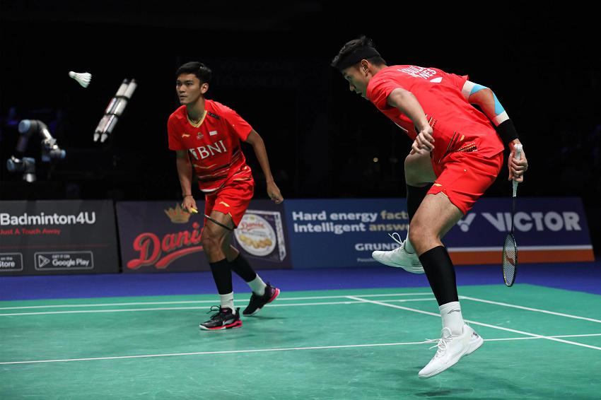 Potret Perjuangan Fikri Bagas Di Denmark Open