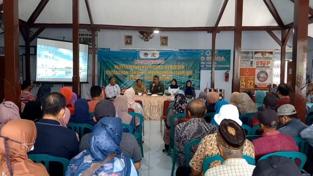 Warga Tulungagung Tolak Harga Ganti Rugi Pembangunan Tol