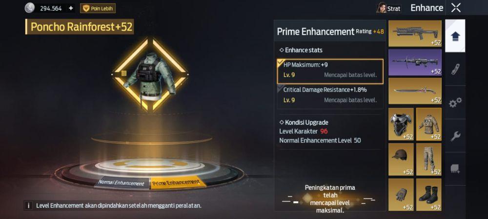 Prime Enhancement Undawn Upgrade Lanjutan Wajib Tahu