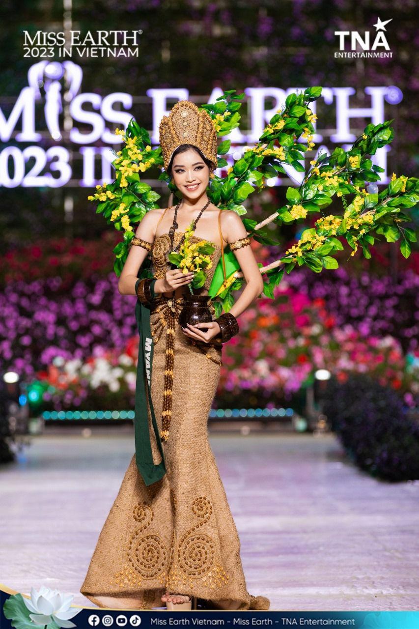 Potret Kostum Nasional Wakil Asia Oseania Di Miss Earth