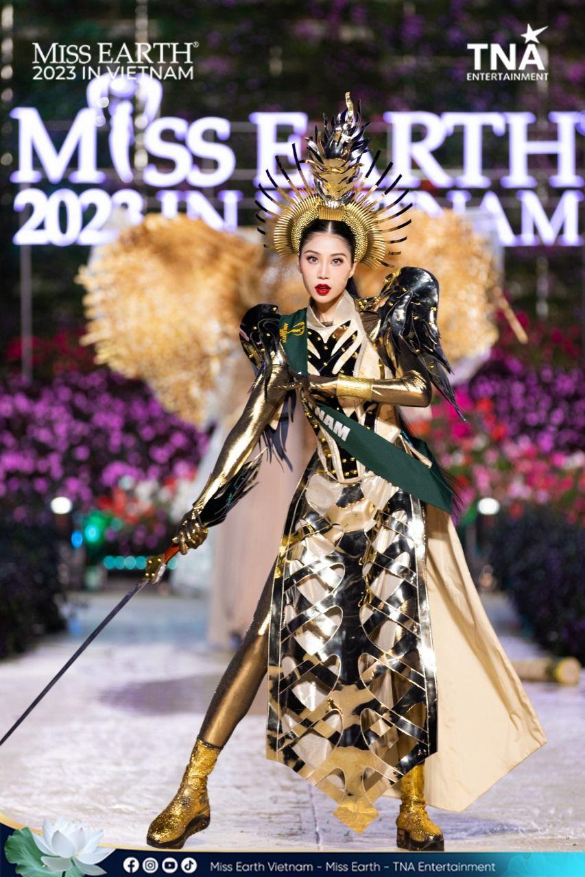 Potret Kostum Nasional Wakil Asia Oseania Di Miss Earth