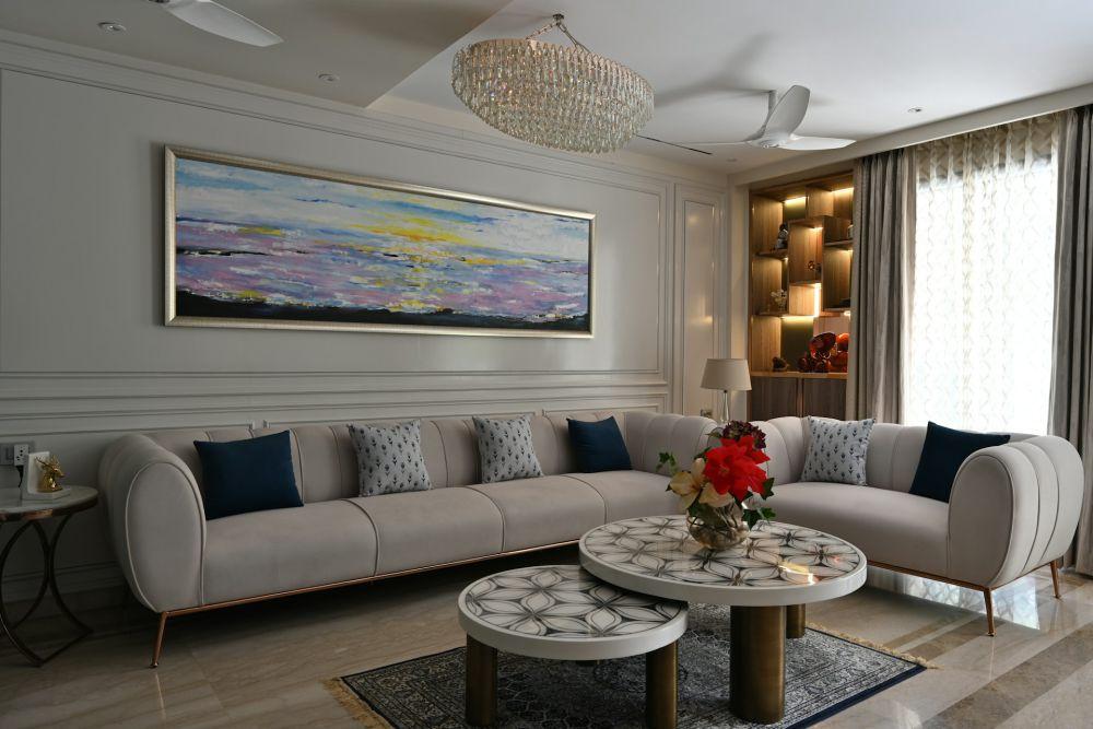 Inspirasi Living Room Bergaya Kontemporer Fancy Abis