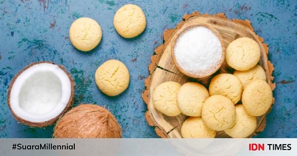 Resep Coconut Butter Cookies Yang Gurih Dan Renyah